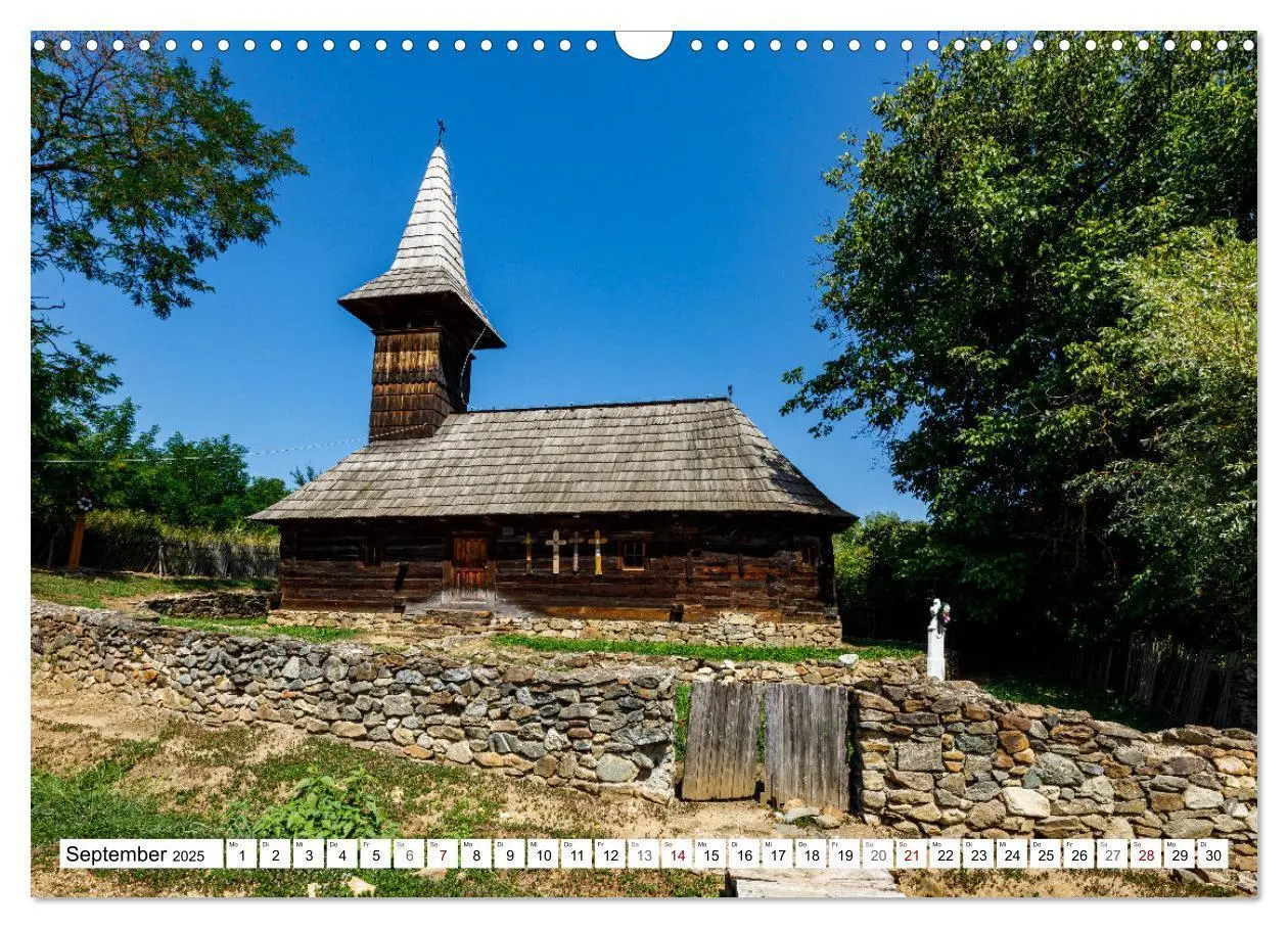 Bild: 9783383992841 | Kirchen und Klöster in Rumänien (Wandkalender 2025 DIN A3 quer),...