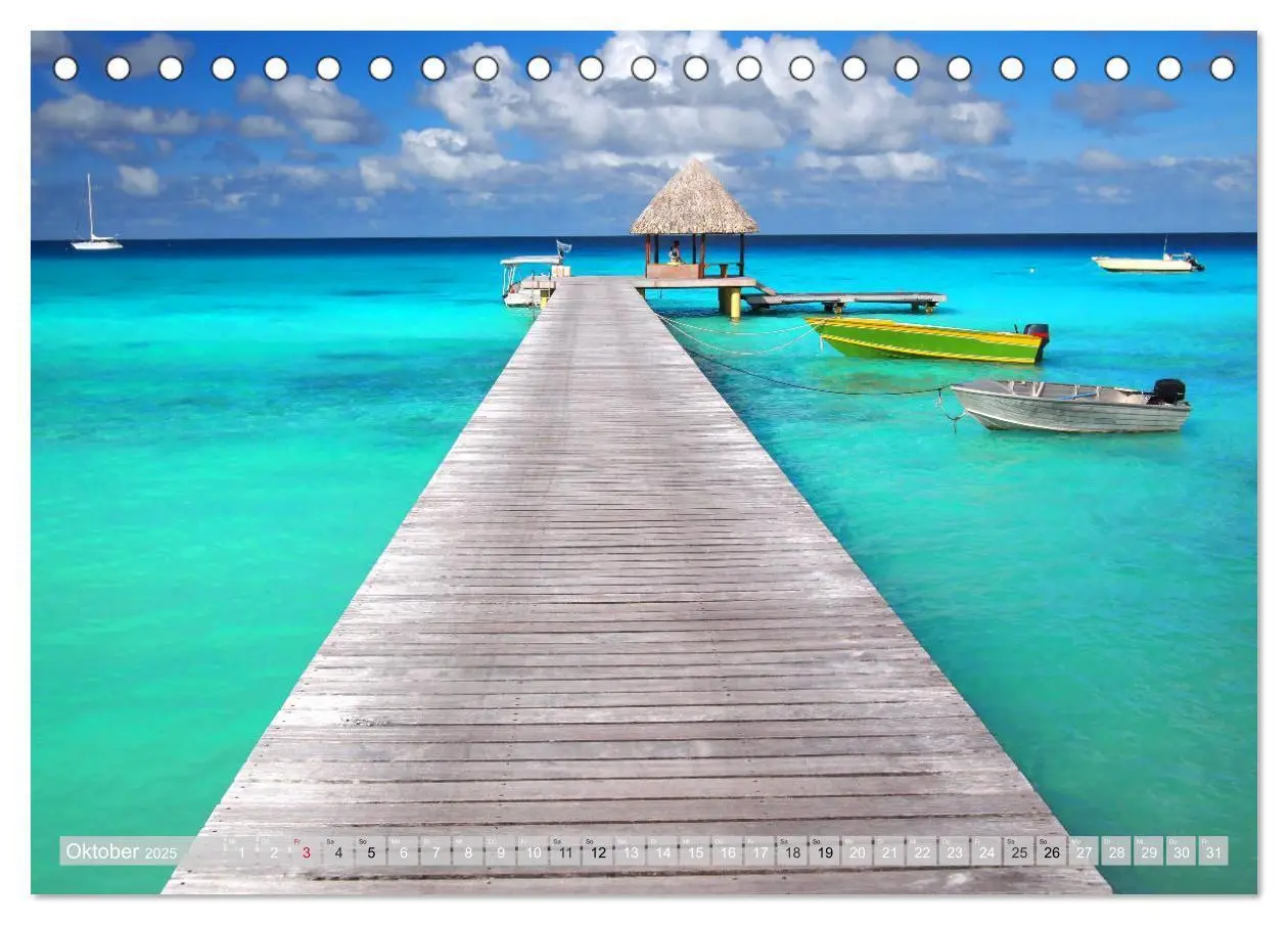 Bild: 9783435222841 | Bora Bora - Strände und Landschaften (Tischkalender 2025 DIN A5...