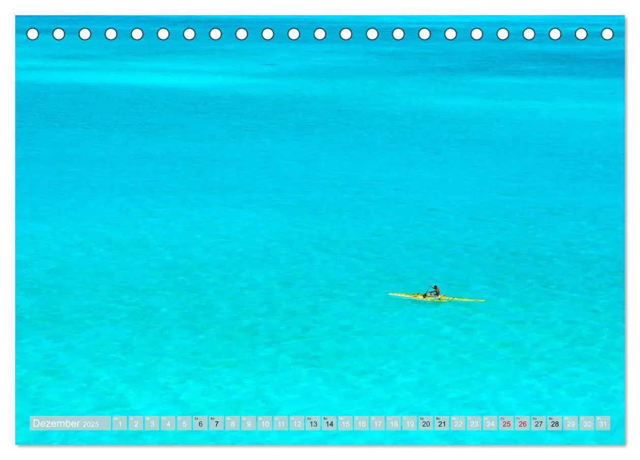 Bild: 9783435222841 | Bora Bora - Strände und Landschaften (Tischkalender 2025 DIN A5...