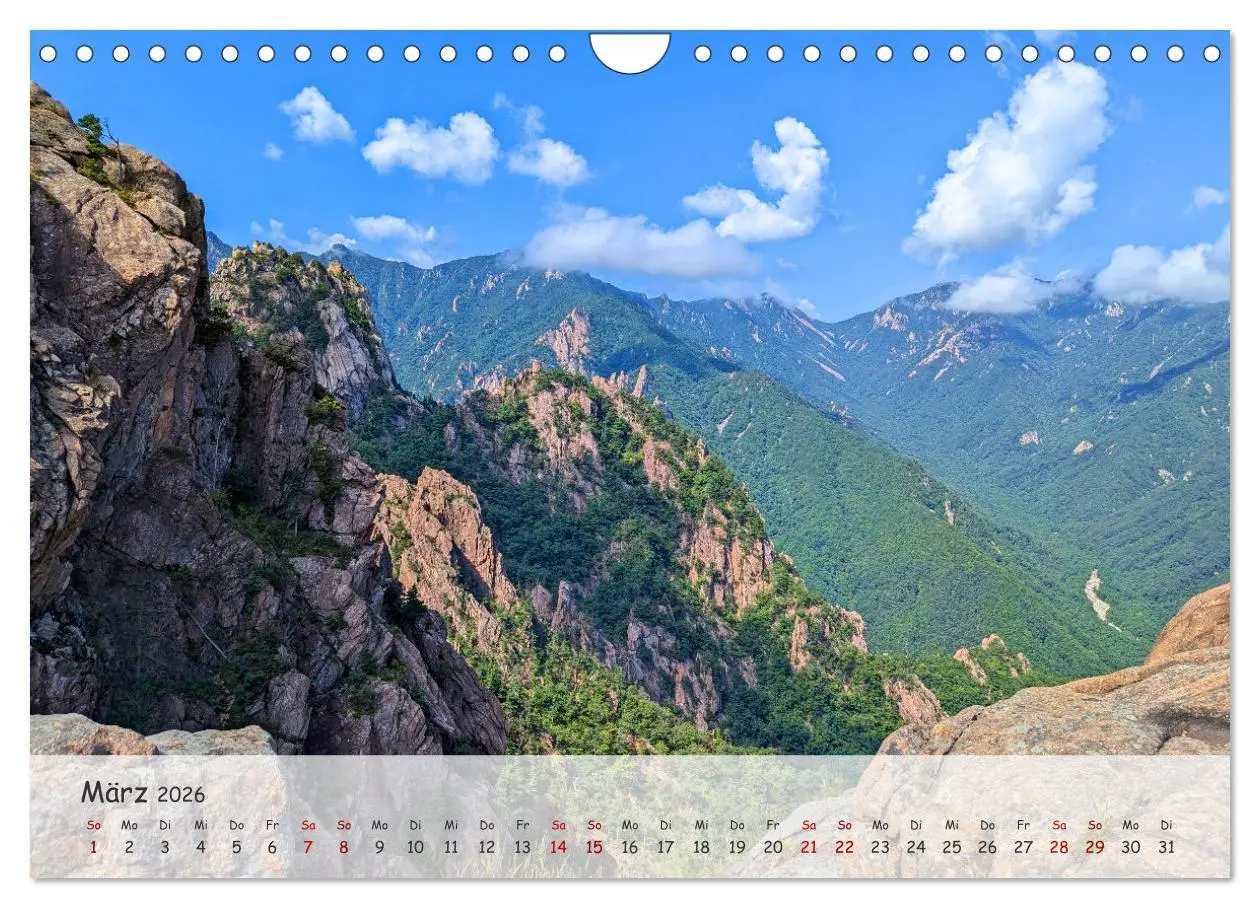 Bild: 9783457312841 | Zauberhaftes Südkorea Landschaften, Städte und Kultur (Wandkalender...