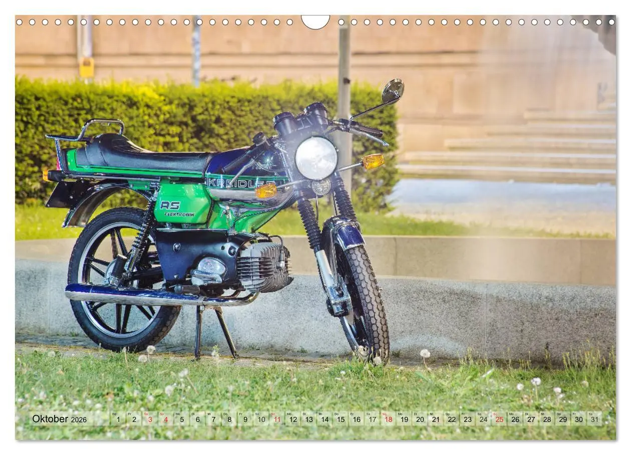 Bild: 9783457932841 | Oldtimer Mopeds - fotografiert von Michael Allmaier (Wandkalender...