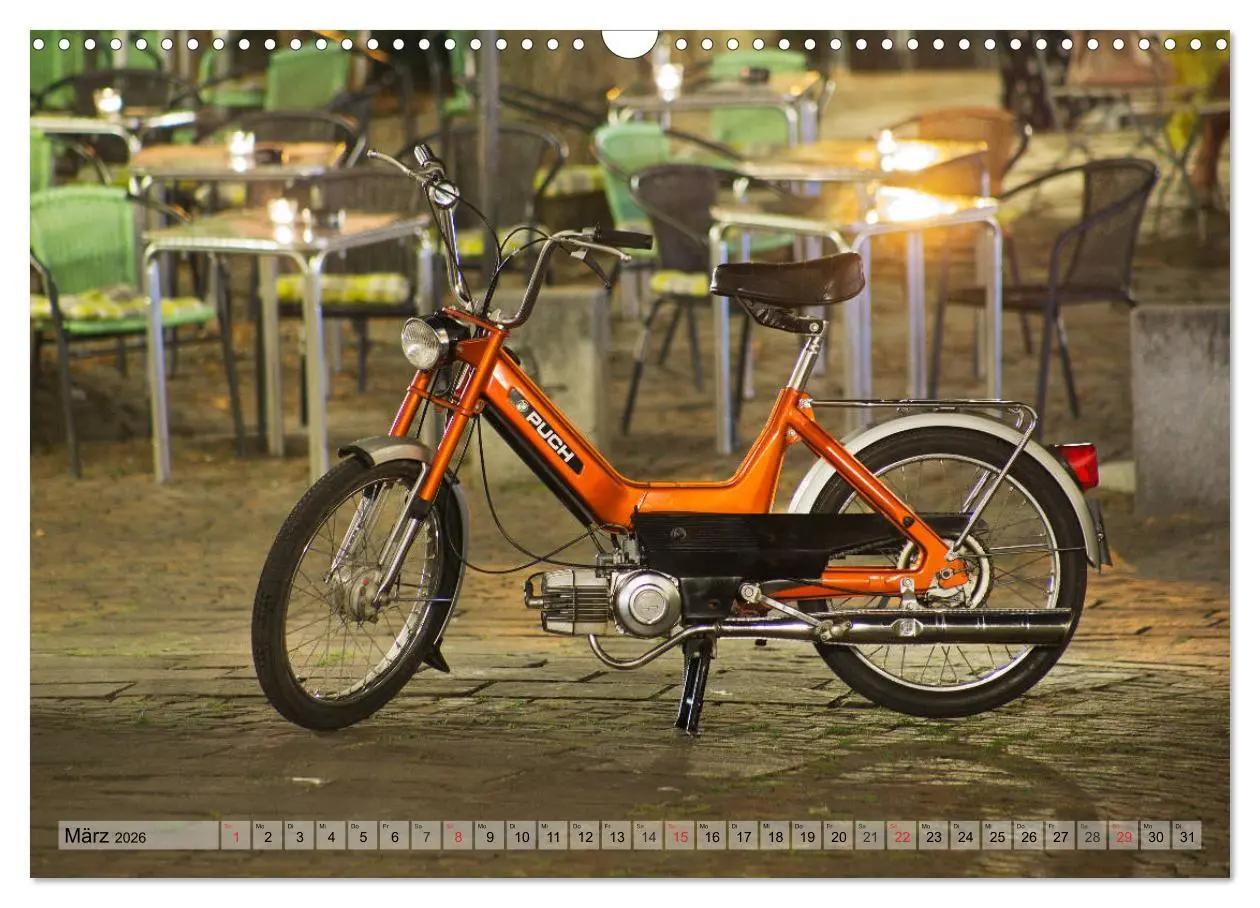 Bild: 9783457932841 | Oldtimer Mopeds - fotografiert von Michael Allmaier (Wandkalender...
