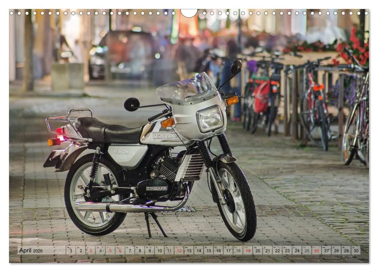 Bild: 9783457932841 | Oldtimer Mopeds - fotografiert von Michael Allmaier (Wandkalender...