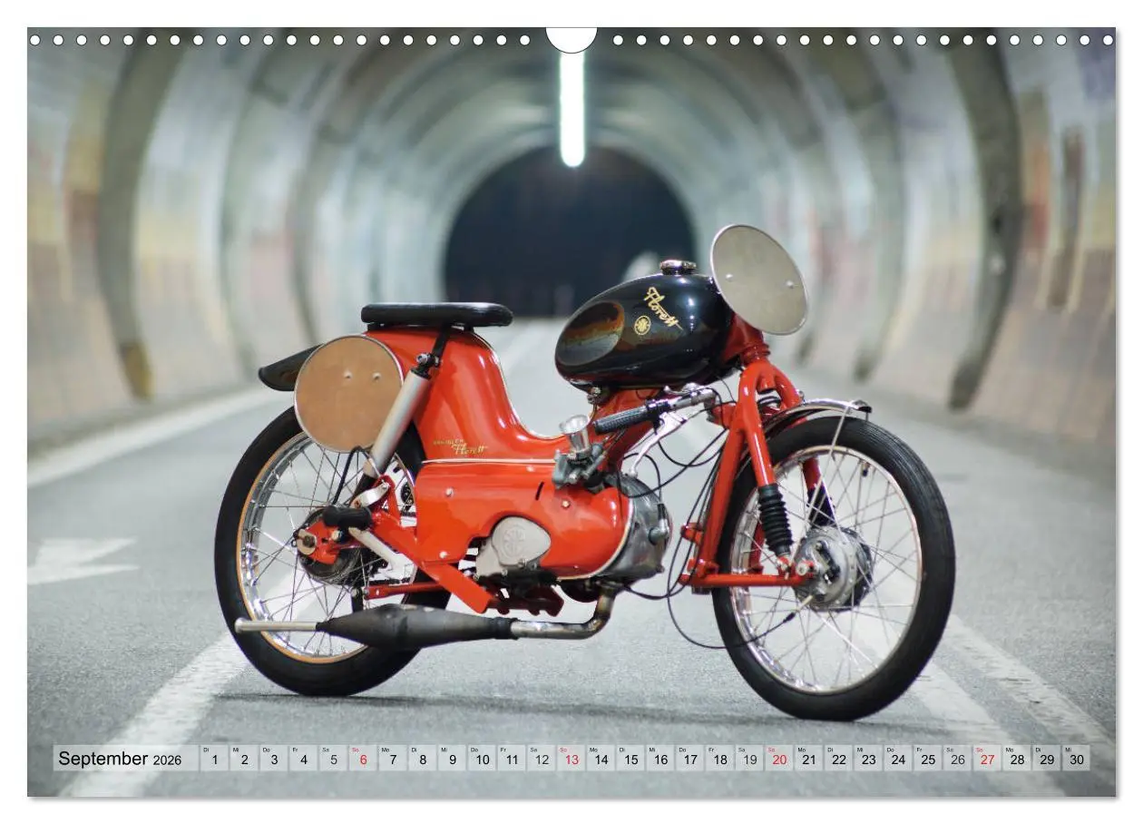 Bild: 9783457932841 | Oldtimer Mopeds - fotografiert von Michael Allmaier (Wandkalender...