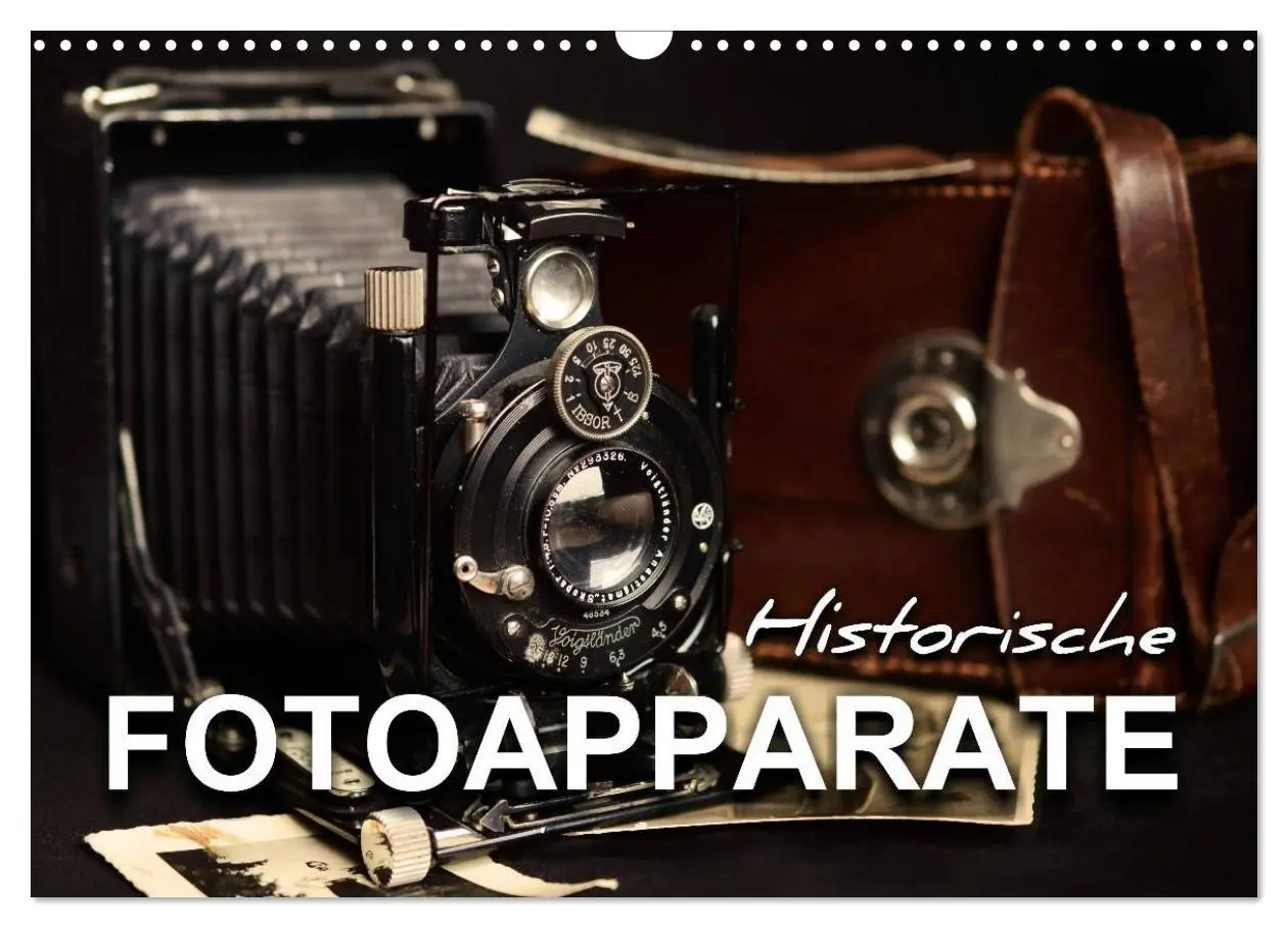 Cover: 9783516022841 | Historische Fotoapparate (Wandkalender 2026 DIN A3 quer), CALVENDO...