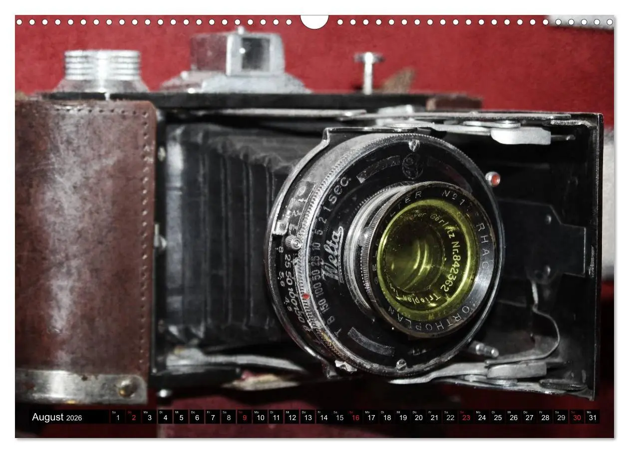 Bild: 9783516022841 | Historische Fotoapparate (Wandkalender 2026 DIN A3 quer), CALVENDO...