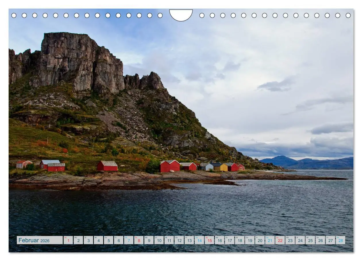 Bild: 9783516192841 | Norwegen - Hurtigruten (Wandkalender 2026 DIN A4 quer), CALVENDO...