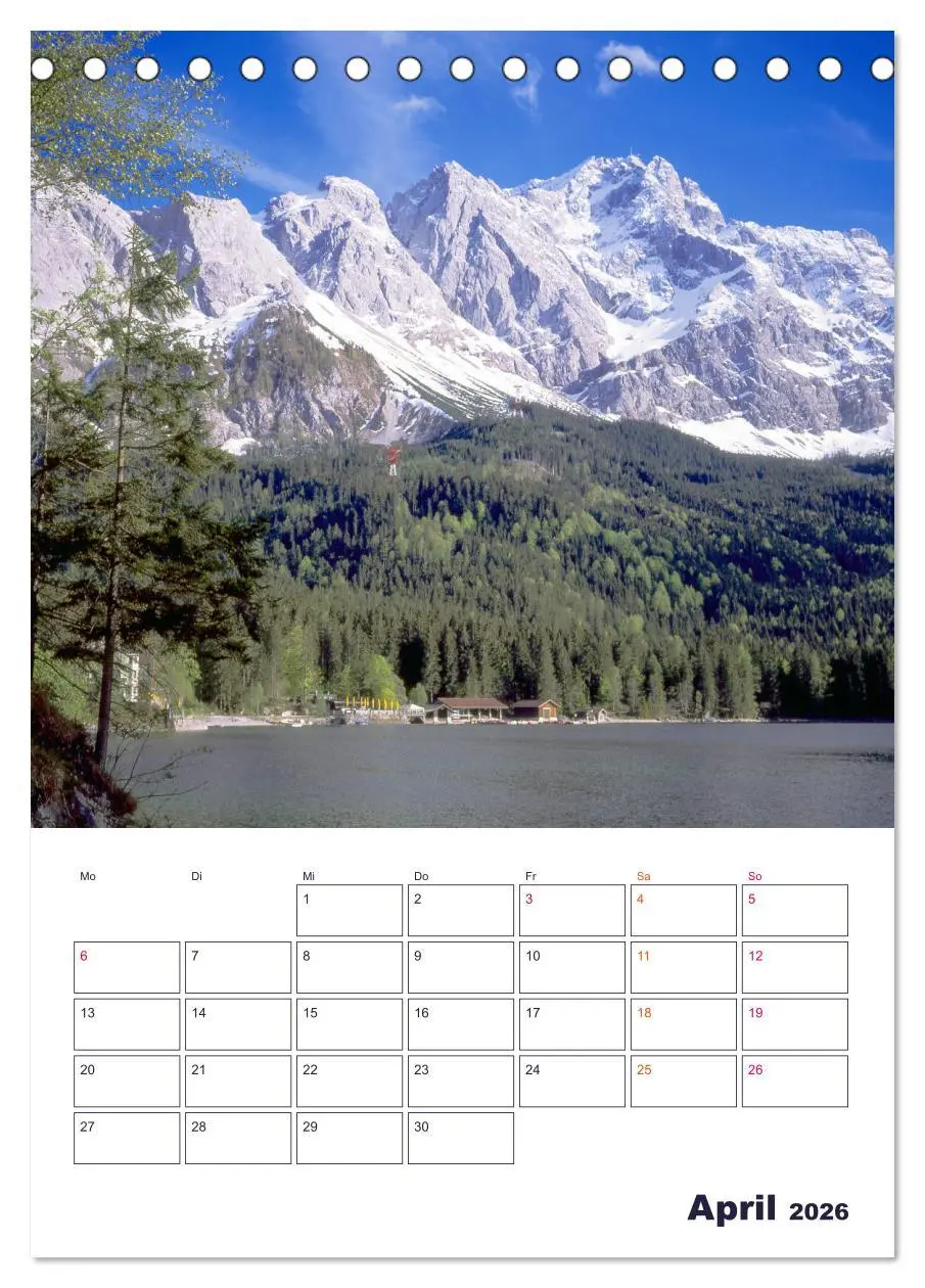 Bild: 9783516402841 | Schönes Land Bayern (Tischkalender 2026 DIN A5 hoch), CALVENDO...