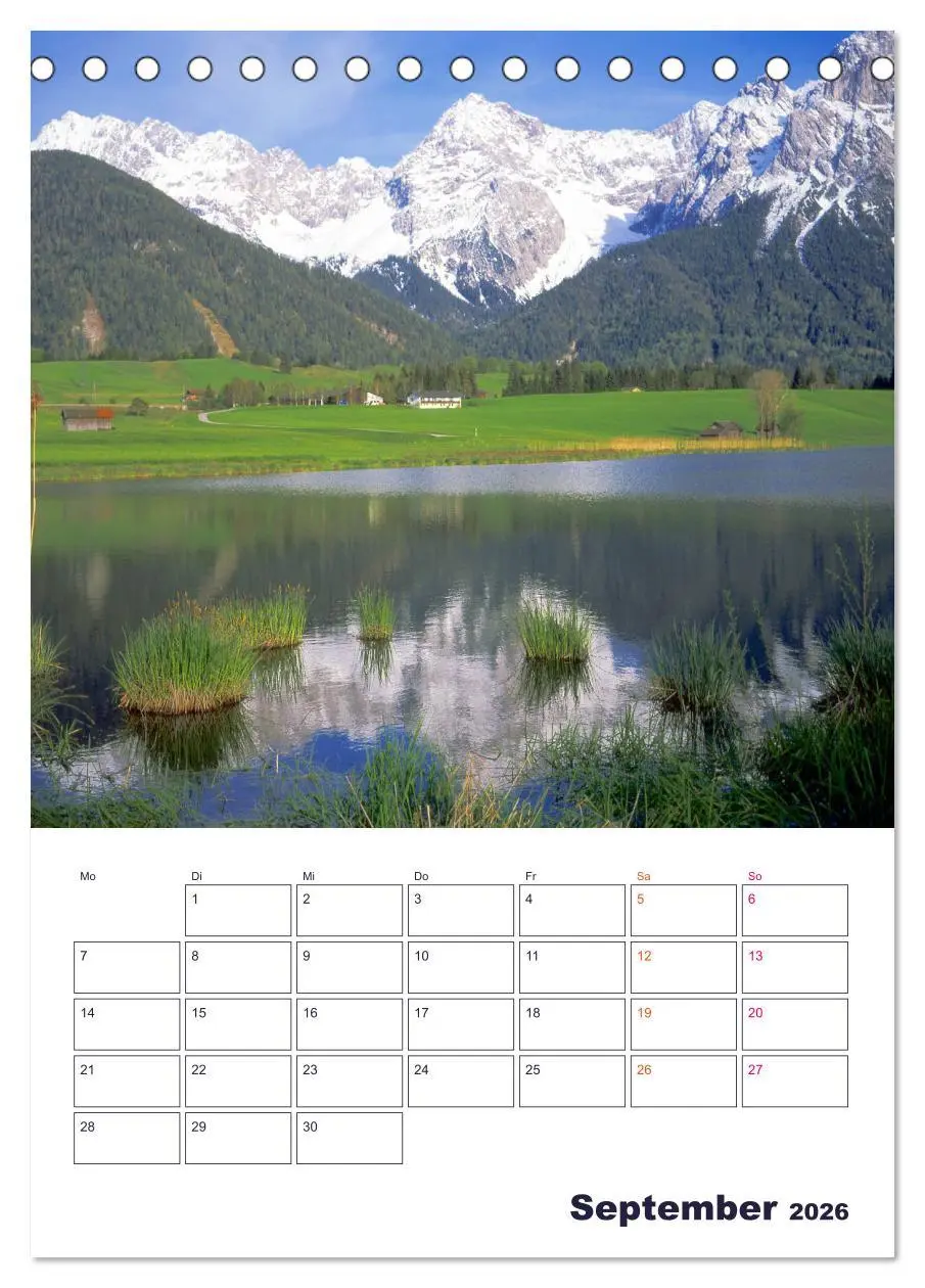 Bild: 9783516402841 | Schönes Land Bayern (Tischkalender 2026 DIN A5 hoch), CALVENDO...