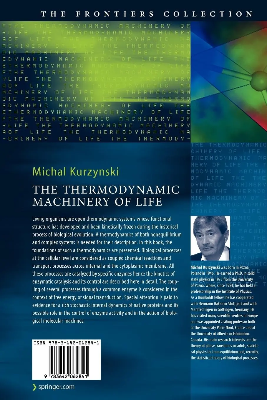 Rückseite: 9783642062841 | The Thermodynamic Machinery of Life | Michal Kurzynski | Taschenbuch