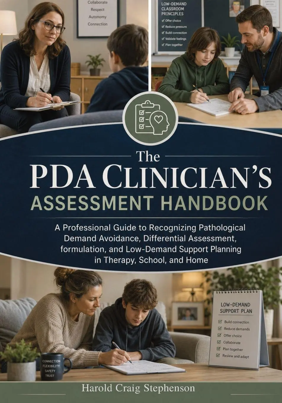 Cover: 9798905992841 | The PDA Clinician's Assessment Handbook | Harold Craig Stephenson