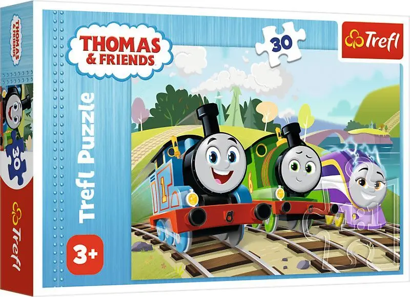 Cover: 5900511182941 | Puzzle 30 - Thomas die kleine Lokomotive | Spiel | In Kartonage | 2024