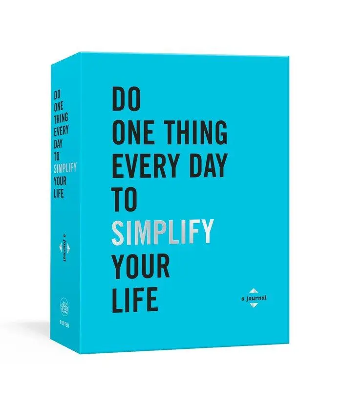 Cover: 9780593232941 | Do One Thing Every Day to Simplify Your Life | A Journal | Taschenbuch