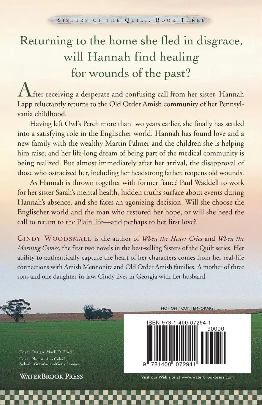 Rückseite: 9781400072941 | When the Soul Mends | Book 3 in the Sisters of the Quilt Amish Series