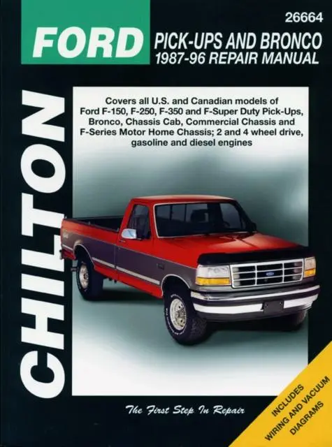 Cover: 9781620922941 | Ford Pick-ups &amp; Bronco ('80- '96) (Chilton) | Haynes Publishing | Buch