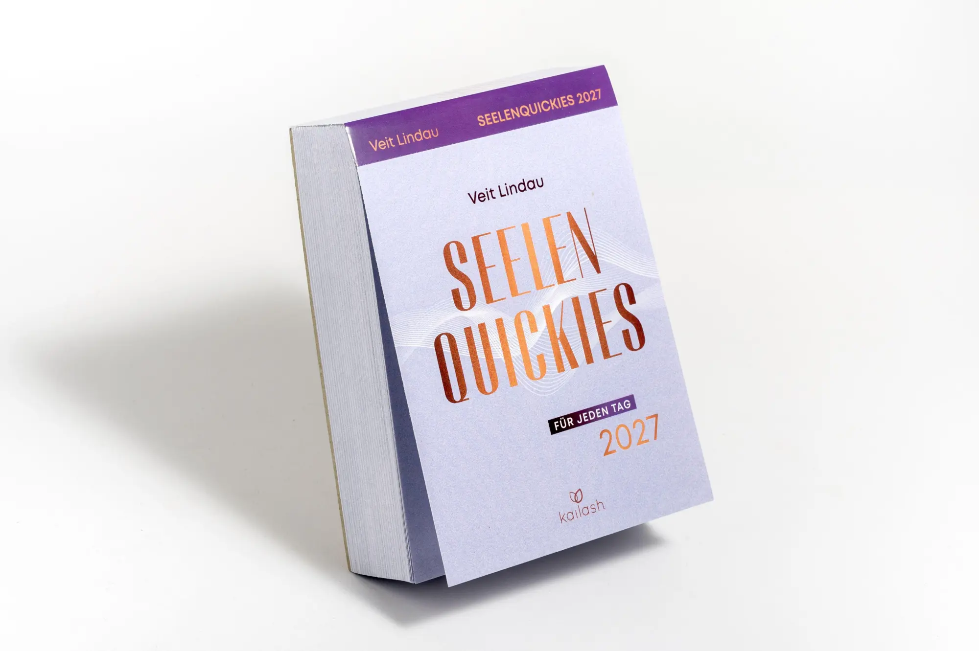 Bild: 9783424632941 | Seelen-Quickies für jeden Tag 2027 - Abreißkalender | Veit Lindau