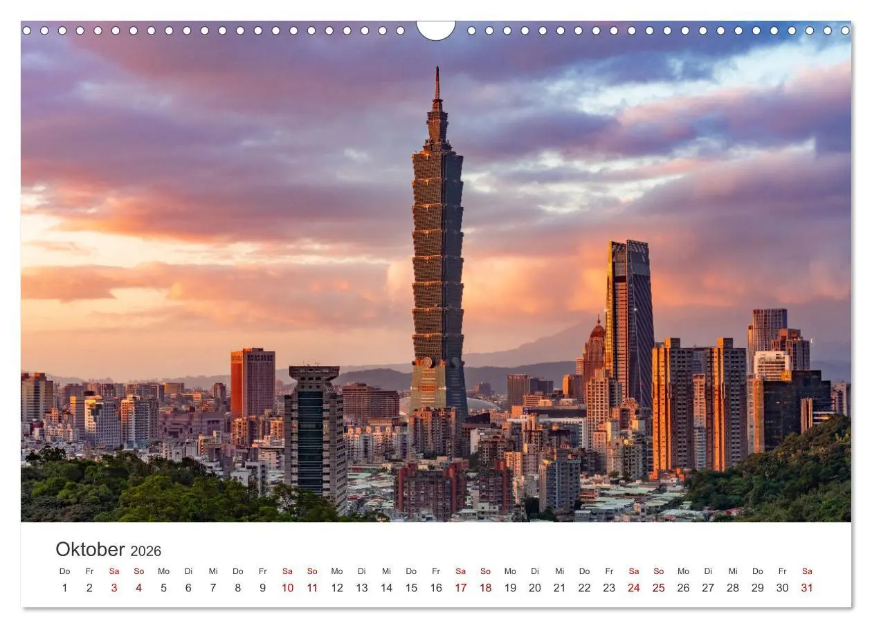 Bild: 9783457612941 | Taiwan - Die wundervolle Insel in Asien. (Wandkalender 2026 DIN A3...