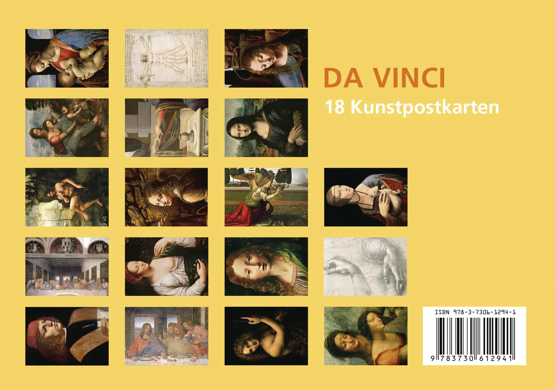 Bild: 9783730612941 | Postkarten-Set Leonardo da Vinci | Leonardo Da Vinci | Taschenbuch