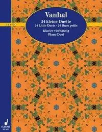 Cover: 9783795752941 | 24 KLEINE DUETTE | Klavier 4-händig., Schott Piano Classics | Wanhal