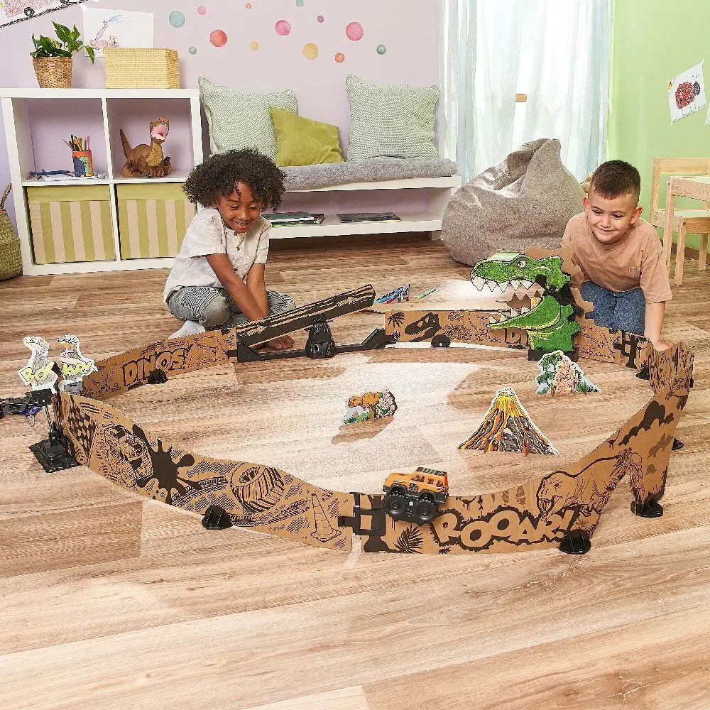 Bild: 3417765633041 | Car-Board Racers - Dino-Adventure Set | 80-563304 | 2023 | Vtech