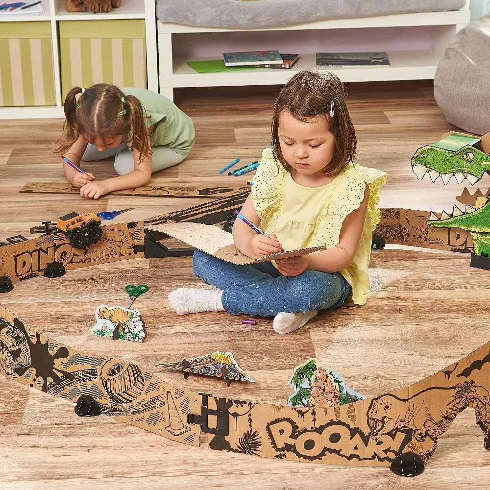 Bild: 3417765633041 | Car-Board Racers - Dino-Adventure Set | 80-563304 | 2023 | Vtech