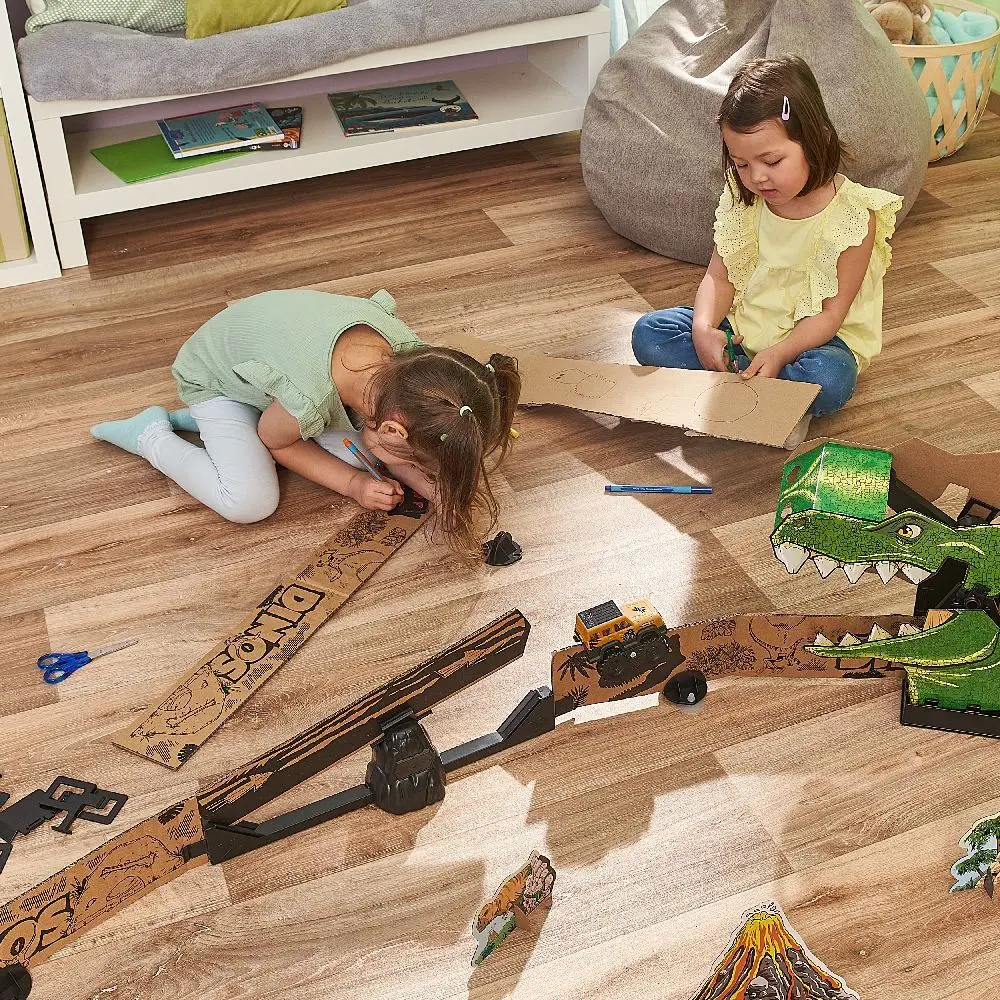 Bild: 3417765633041 | Car-Board Racers - Dino-Adventure Set | 80-563304 | 2023 | Vtech