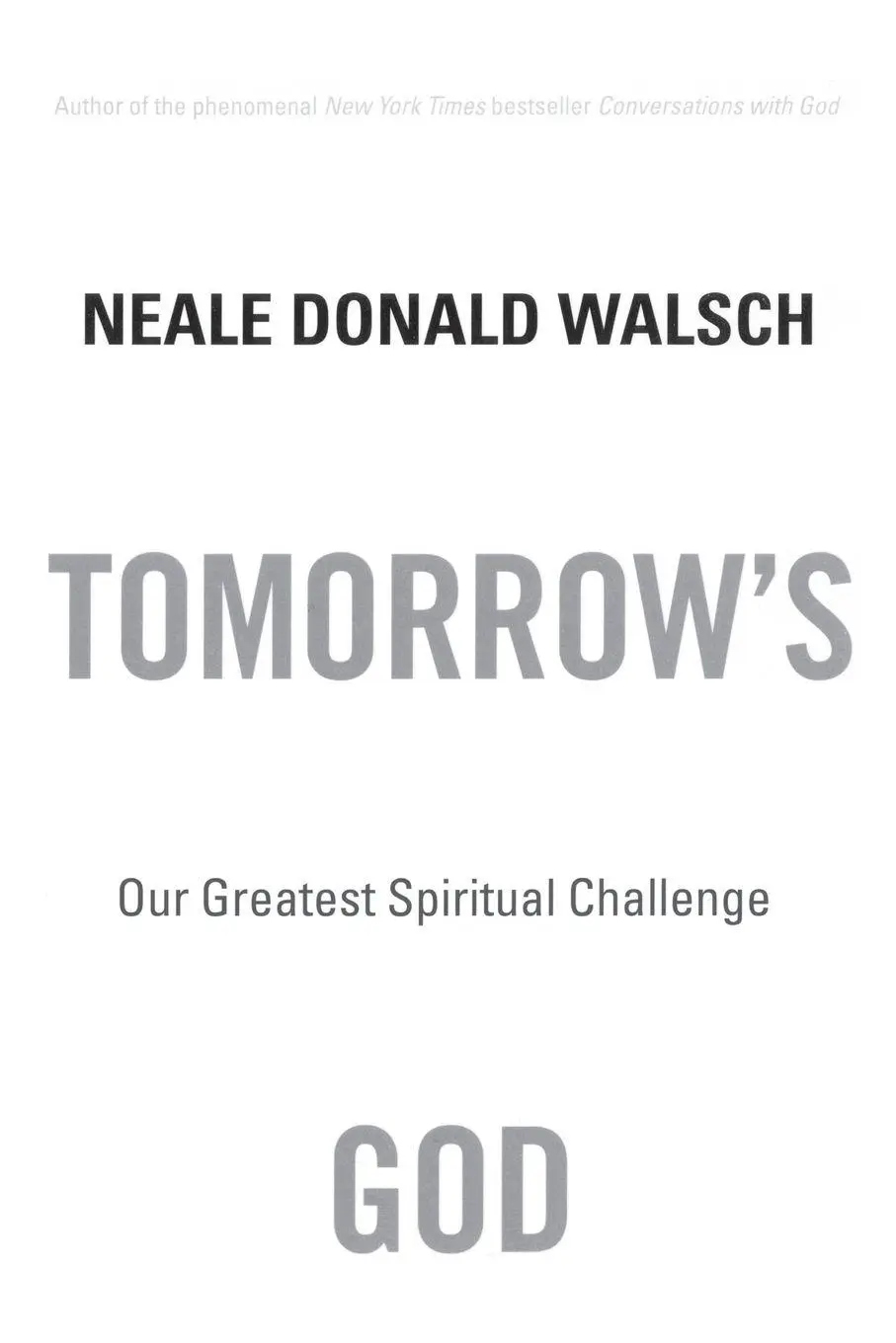 Cover: 9780743463041 | Tomorrow's God | Neale Donald Walsch | Taschenbuch | No Series | 2005