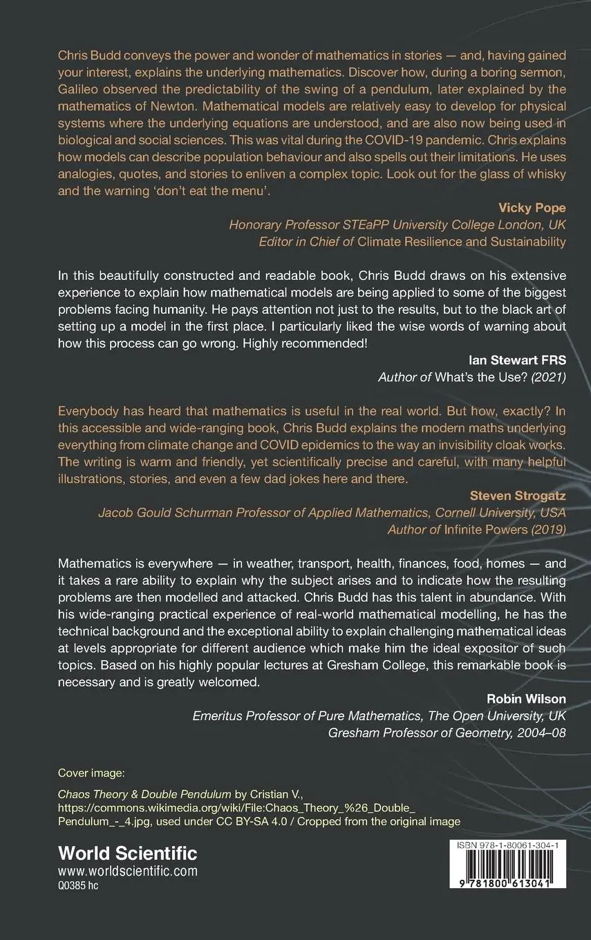Rückseite: 9781800613041 | CLIMATE, CHAOS AND COVID | Chris Budd | Buch | Gebunden | Englisch