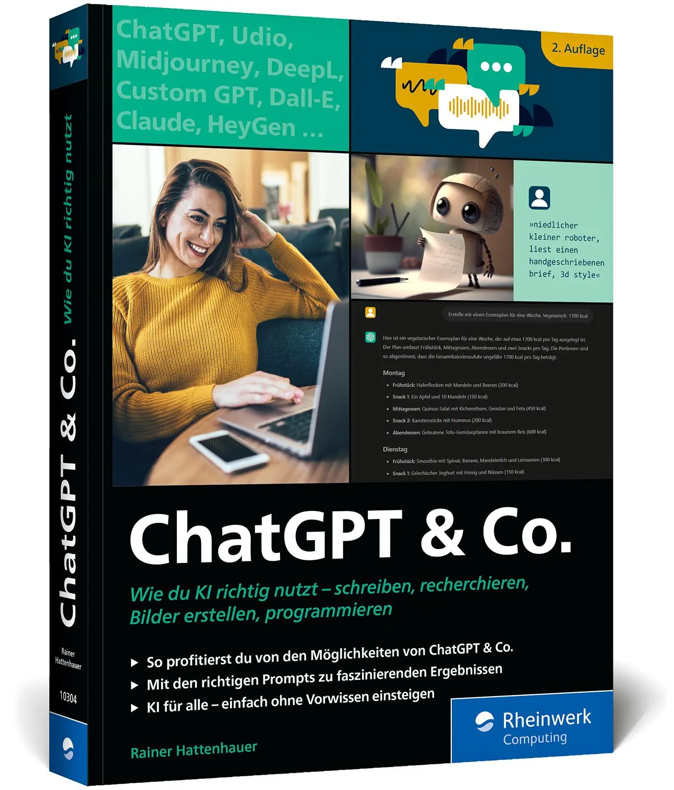 Cover: 9783367103041 | ChatGPT u. Co. | Rainer Hattenhauer | Taschenbuch | 407 S. | Deutsch