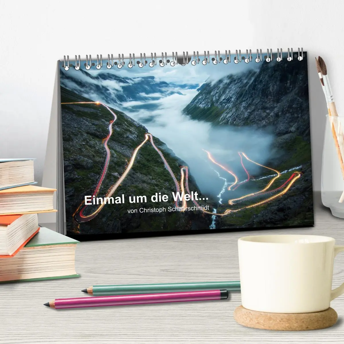 Bild: 9783457743041 | Einmal um die Welt... (Tischkalender 2026 DIN A5 quer), CALVENDO...