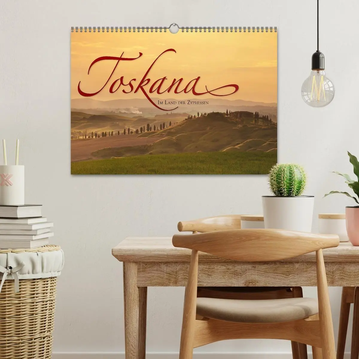 Bild: 9783594123041 | TOSKANA Im Land der Zypressen (Wandkalender 2027 DIN A3 quer),...