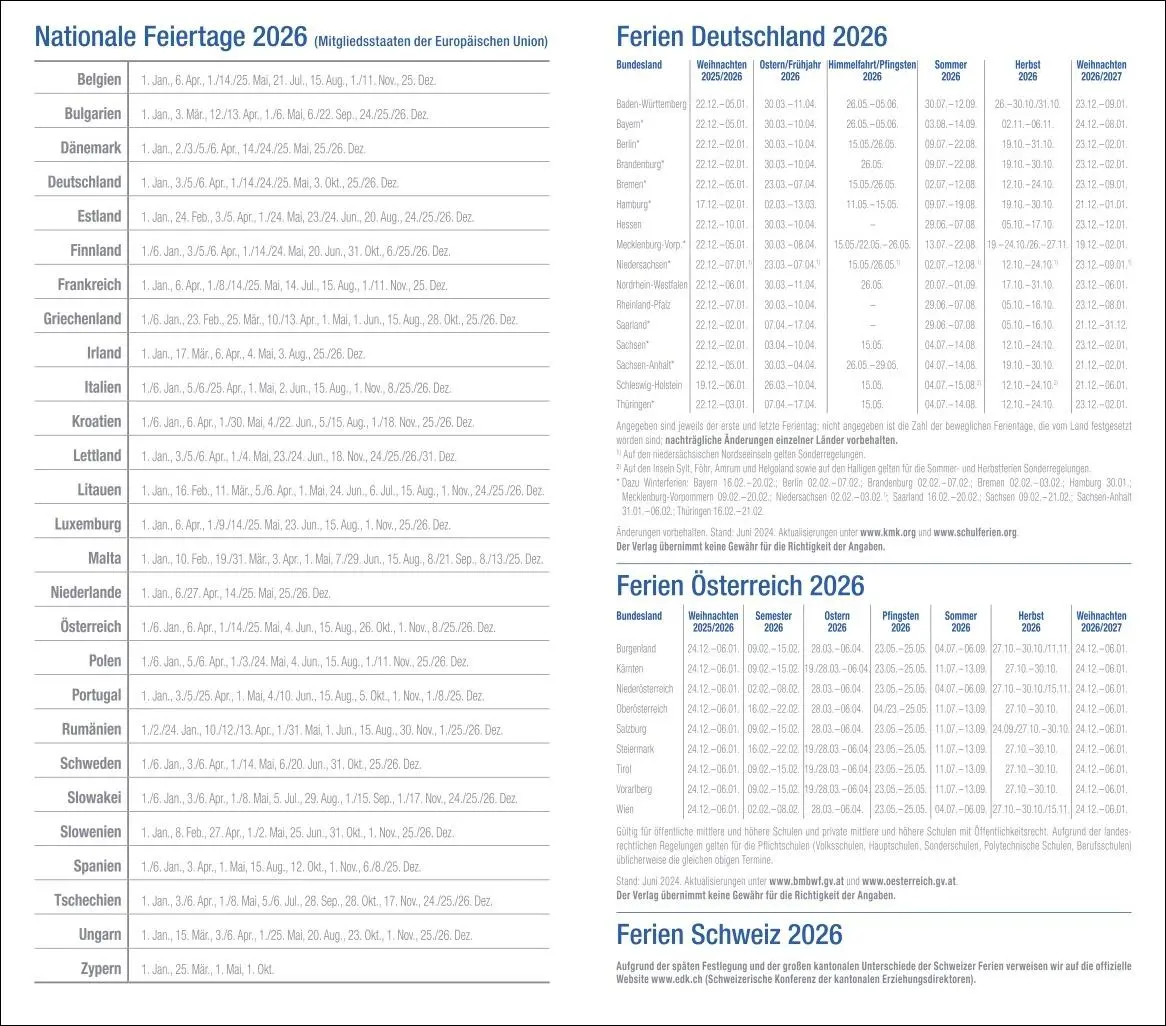 Bild: 9783756413041 | Monats-Taschenkalender, schwarz 2026 | Heye | Buch | Bürokalender Heye