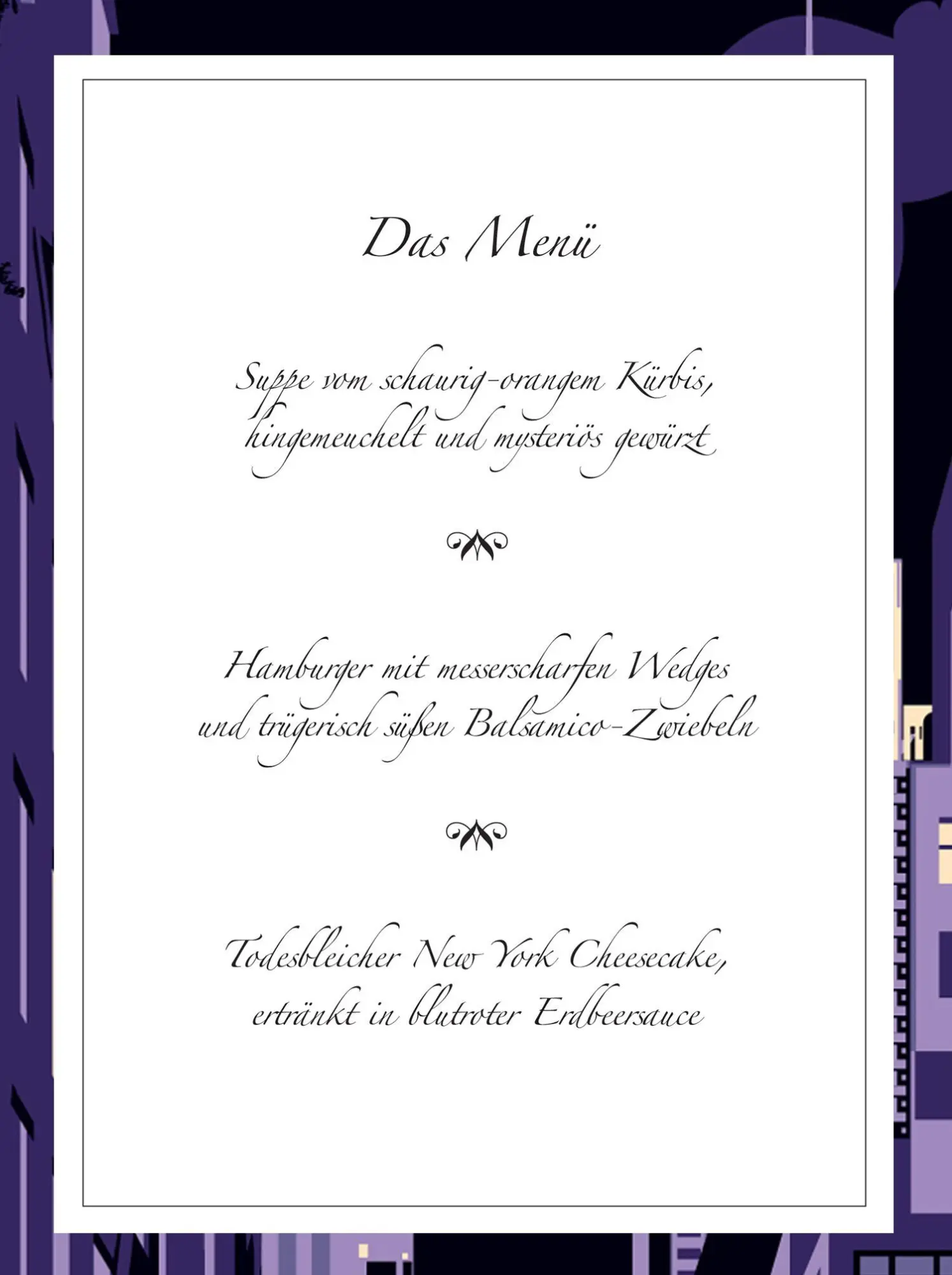 Bild: 9783948403041 | Mord in Manhattan | Mörderische Dinnerparty | Christiane Fux | Spiel