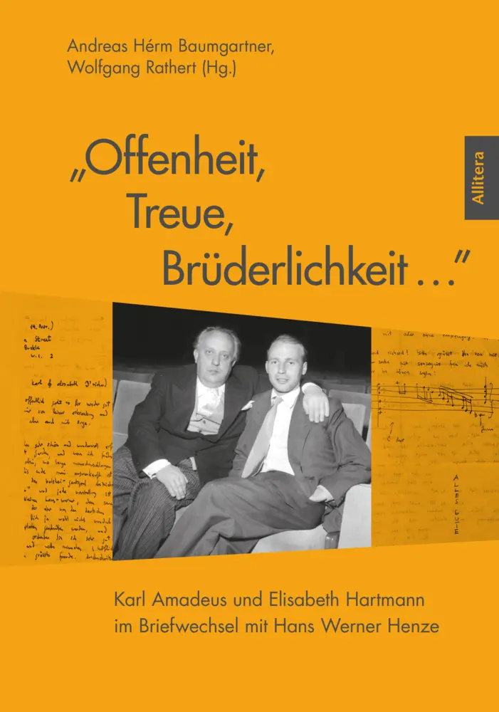 Cover: 9783962333041 | "Offenheit, Treue, Brüderlichkeit..." | Baumgartner (u. a.) | Buch