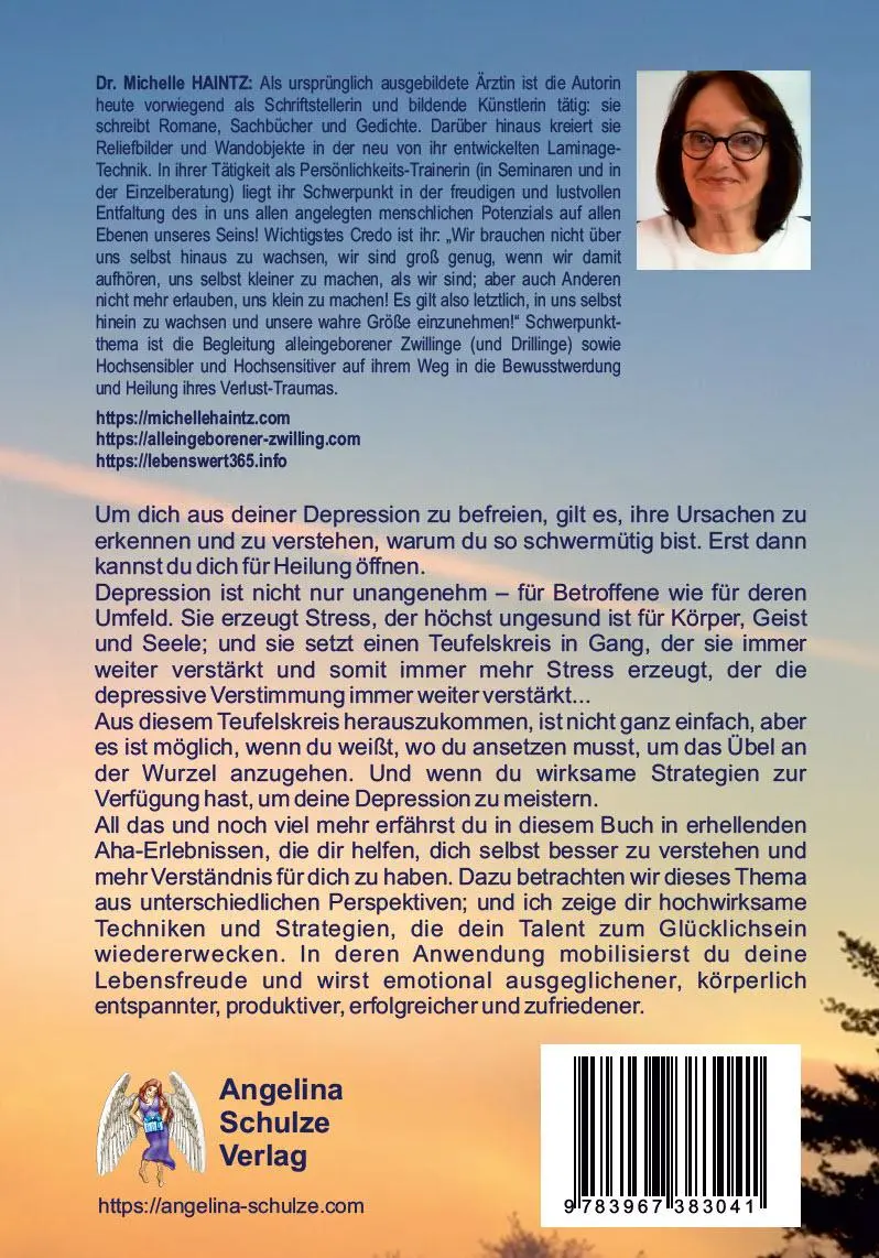 Rückseite: 9783967383041 | Aus der Depression ins Glücklichsein | Michelle Haintz | Taschenbuch