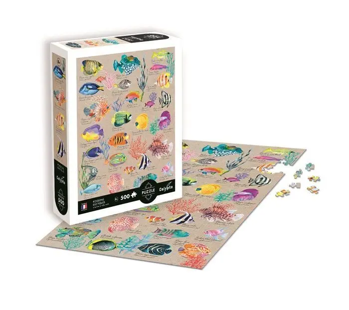 Bild: 3373910073141 | CALYPTO - Exotische Fische 500 Teile | Spiel | Karton | 3907314 | 2026