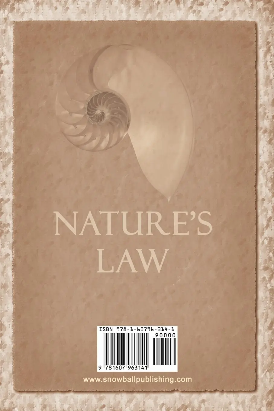 Rückseite: 9781607963141 | Nature's law | The secret of the universe (Elliott Wave) | Elliott