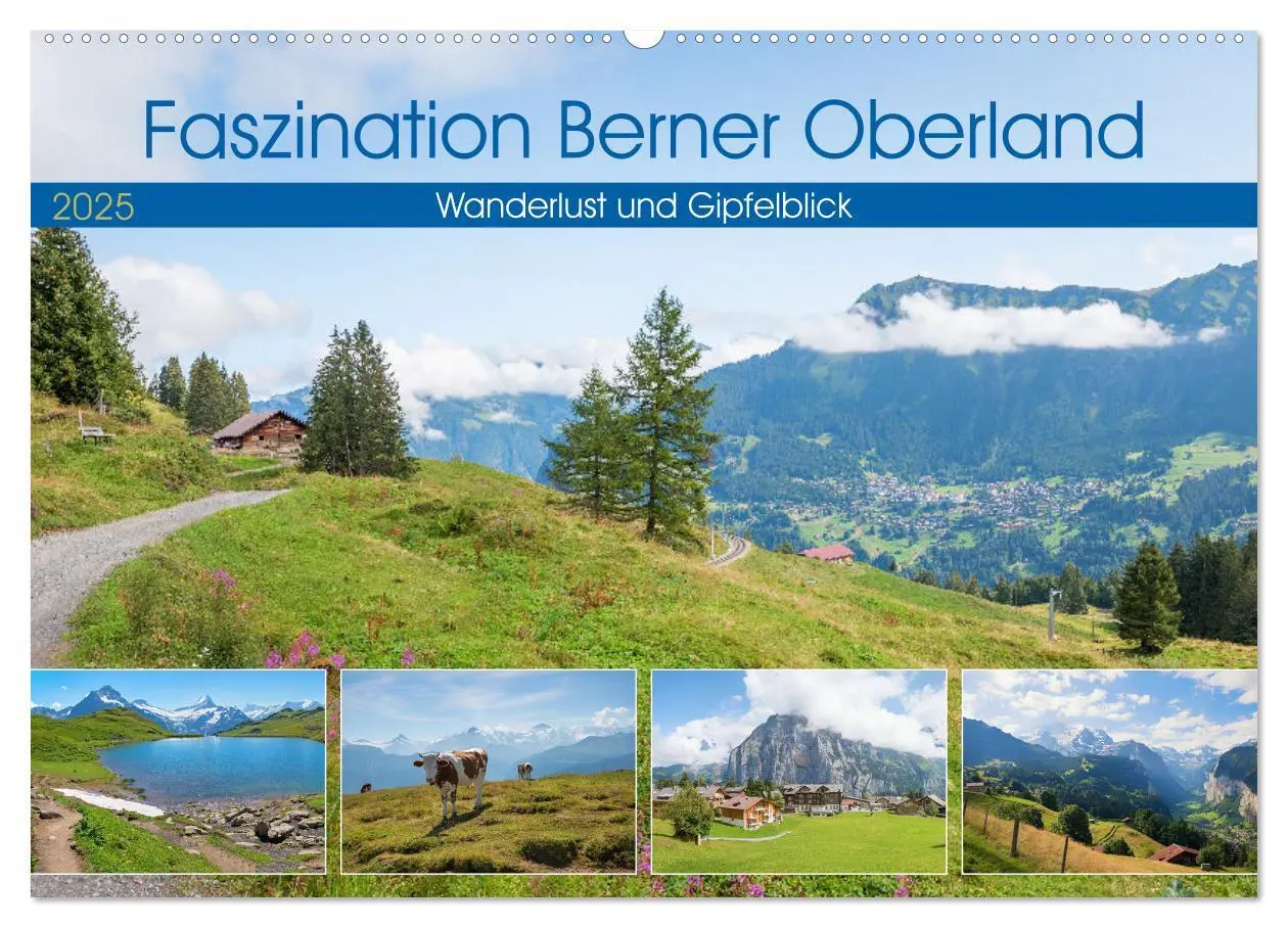 Cover: 9783383793141 | Faszination Berner Oberland - Wanderlust und Gipfelblick...