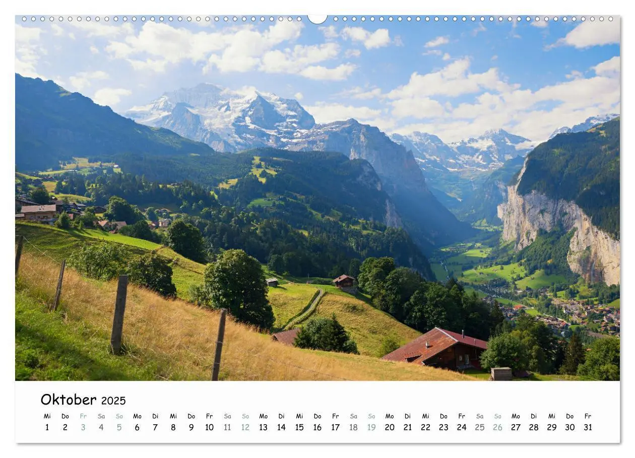 Bild: 9783383793141 | Faszination Berner Oberland - Wanderlust und Gipfelblick...