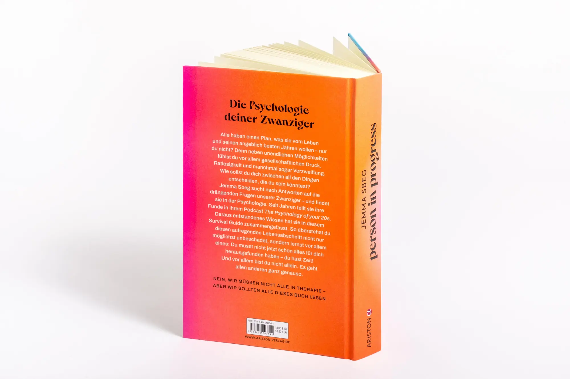 Bild: 9783424203141 | Person in Progress | Jemma Sbeg | Taschenbuch | 336 S. | Deutsch