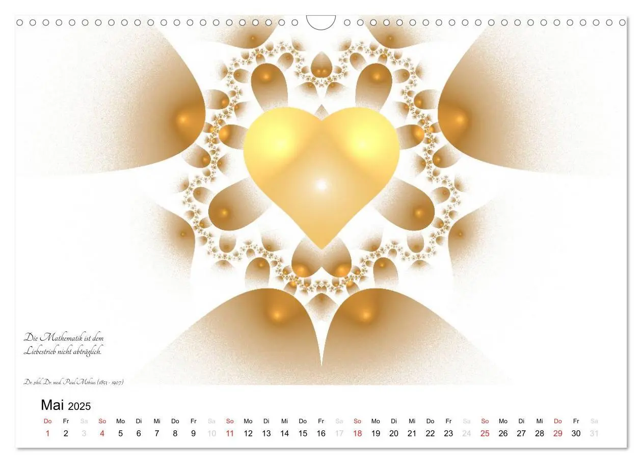 Bild: 9783435573141 | Mathematik - Grafiken und Zitate 2025 (Wandkalender 2025 DIN A3...