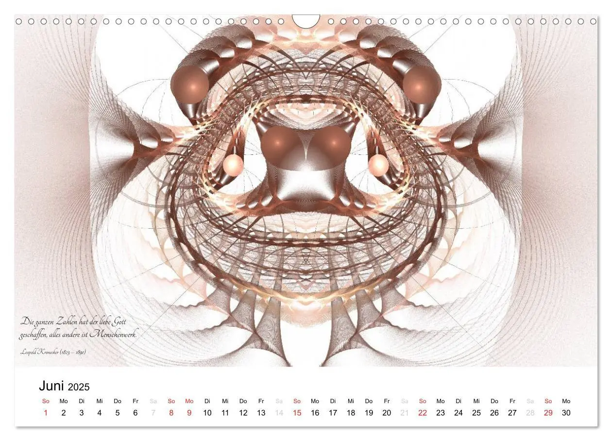 Bild: 9783435573141 | Mathematik - Grafiken und Zitate 2025 (Wandkalender 2025 DIN A3...