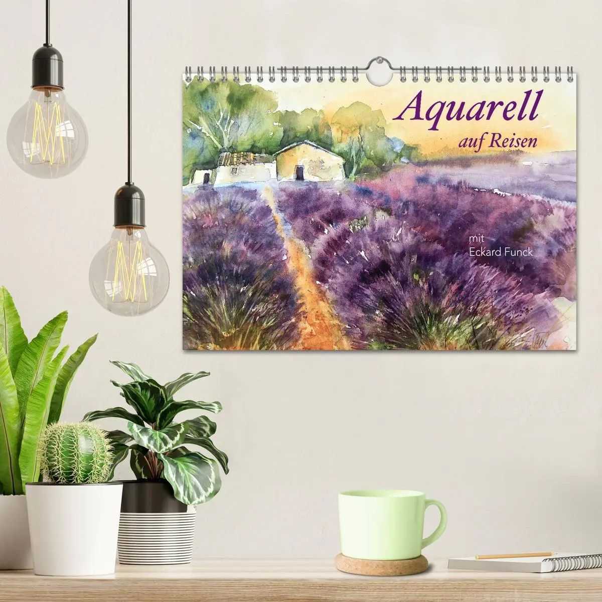 Bild: 9783457353141 | Aquarell auf Reisen - mit Eckard Funck (Wandkalender 2026 DIN A4...