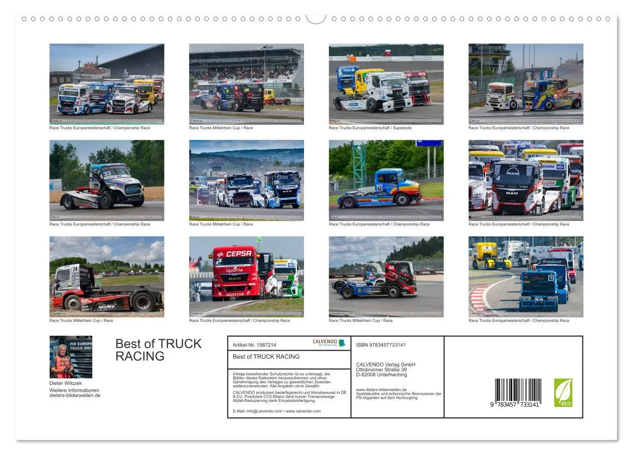 Bild: 9783457733141 | Best of TRUCK RACING (hochwertiger Premium Wandkalender 2026 DIN A2...