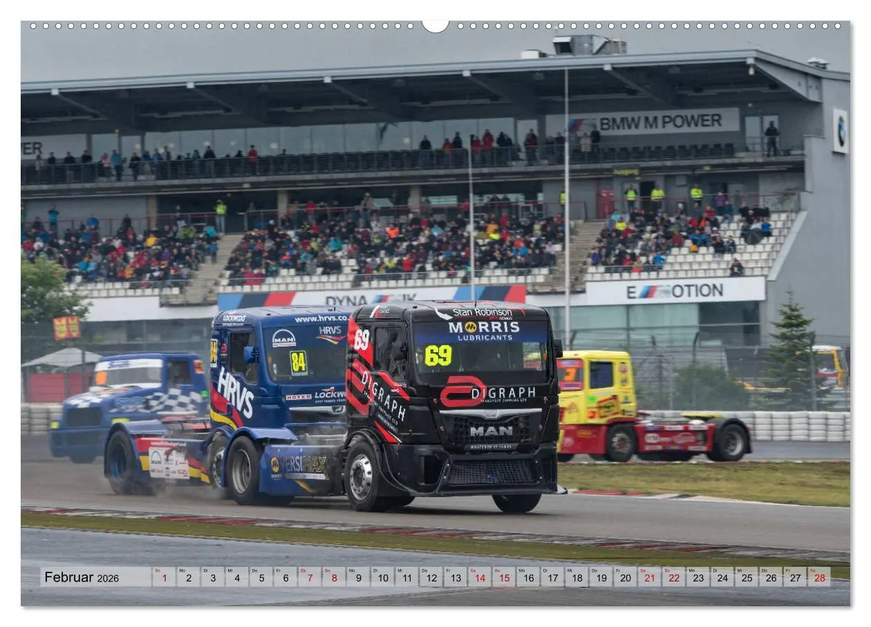 Bild: 9783457733141 | Best of TRUCK RACING (hochwertiger Premium Wandkalender 2026 DIN A2...