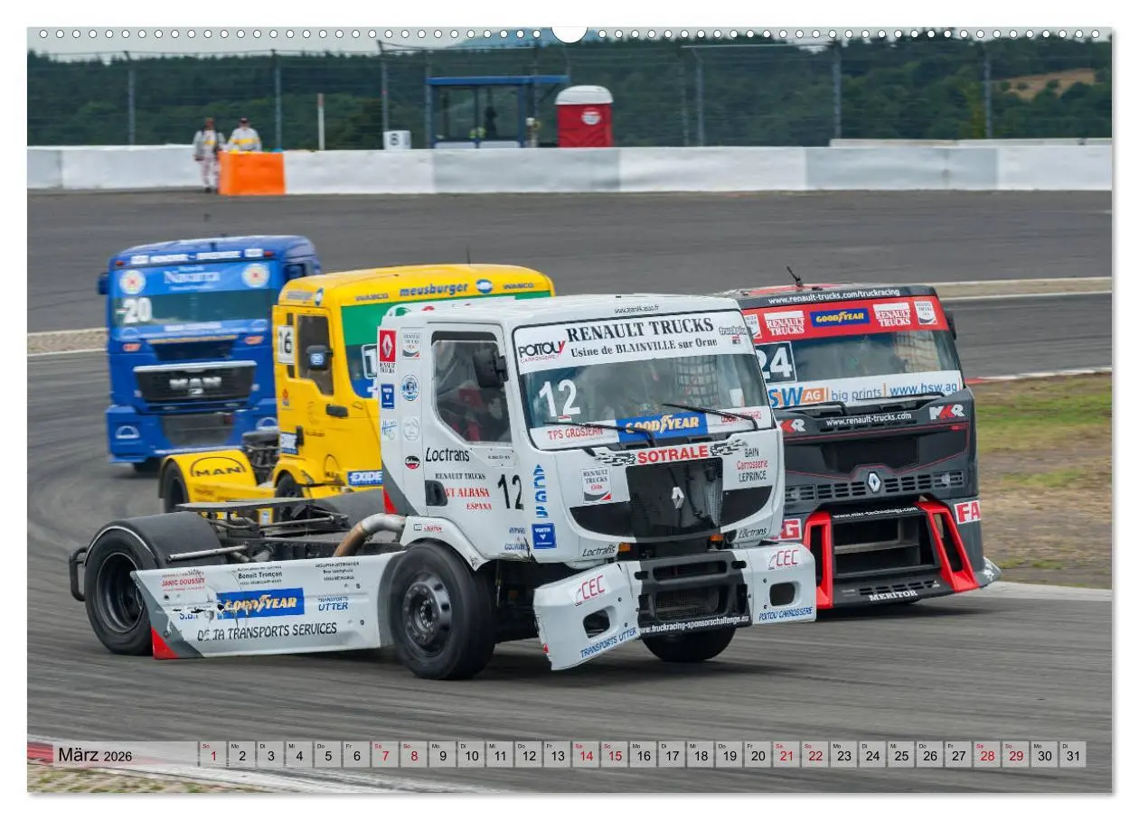 Bild: 9783457733141 | Best of TRUCK RACING (hochwertiger Premium Wandkalender 2026 DIN A2...