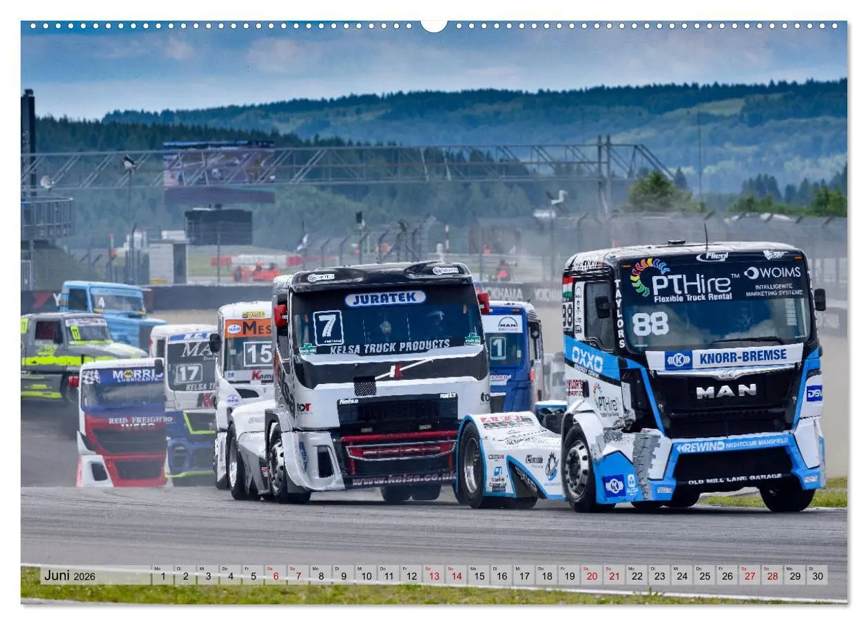 Bild: 9783457733141 | Best of TRUCK RACING (hochwertiger Premium Wandkalender 2026 DIN A2...
