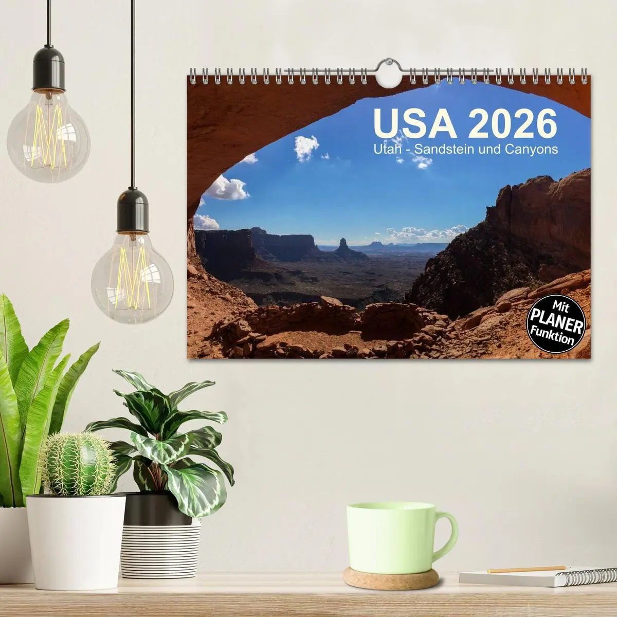 Bild: 9783457973141 | USA 2026 Utah - Sandstein und Canyons (Wandkalender 2026 DIN A4...