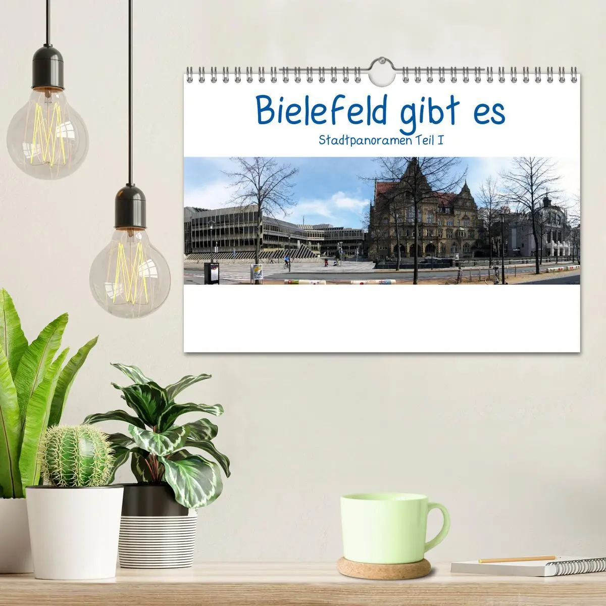 Bild: 9783516133141 | Bielefeld gibt es! Stadtpanoramen (Wandkalender 2026 DIN A4 quer),...