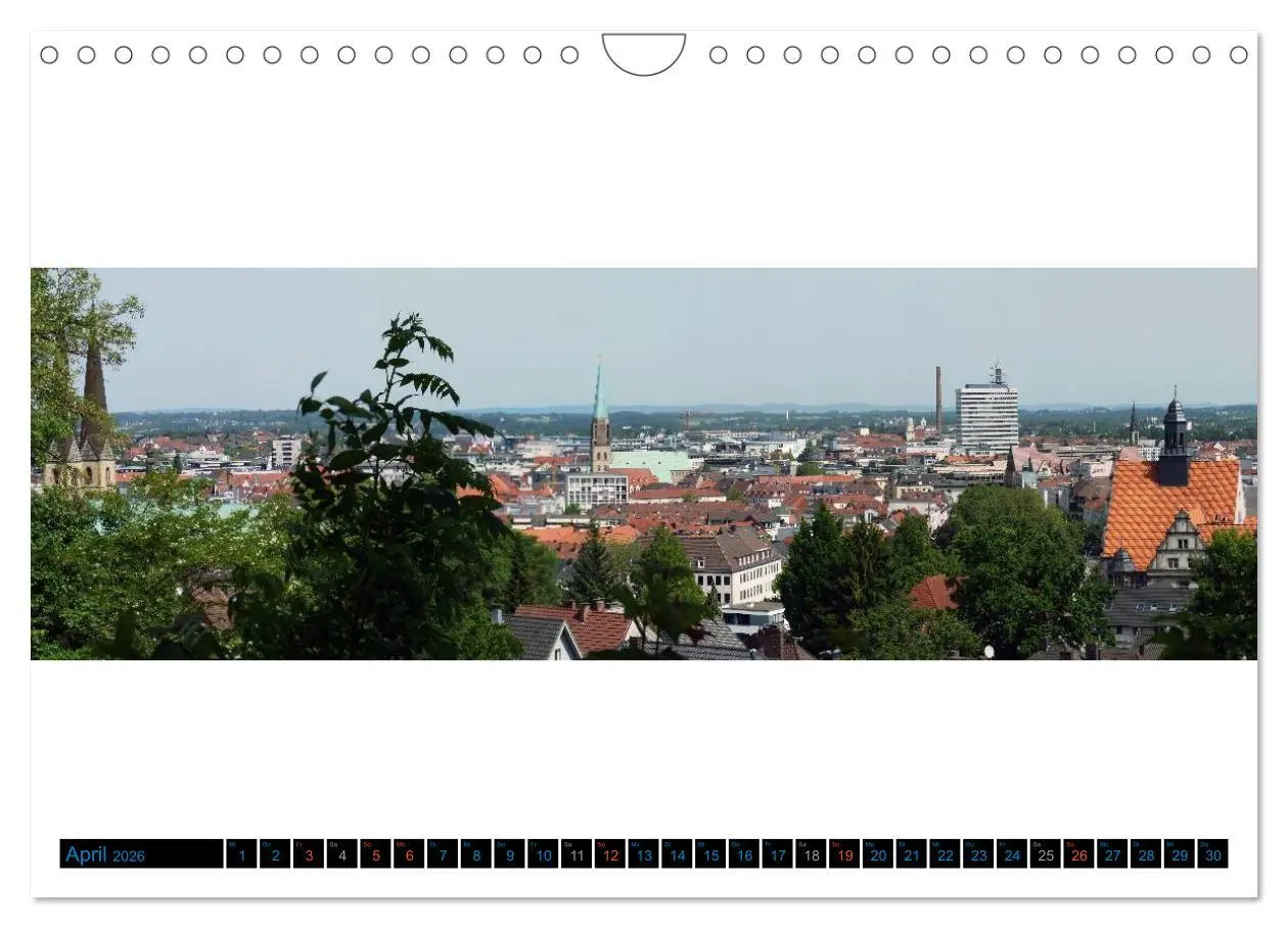 Bild: 9783516133141 | Bielefeld gibt es! Stadtpanoramen (Wandkalender 2026 DIN A4 quer),...